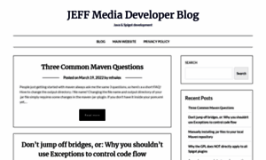 Blog.jeff-media.com thumbnail