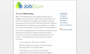 Blog.jobcoin.com thumbnail