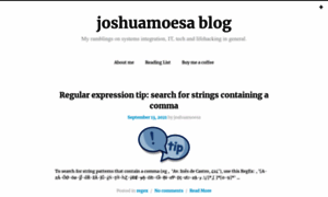 Blog.joshuamoesa.com thumbnail