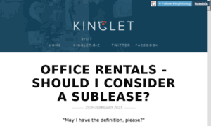 Blog.kinglet.biz thumbnail