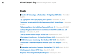 Blog.lanyonm.org thumbnail