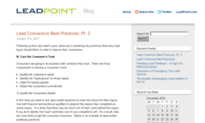 Blog.leadpoint.com thumbnail