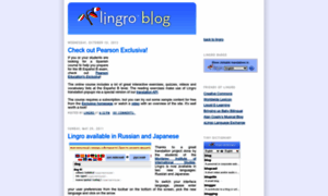 Blog.lingro.com thumbnail