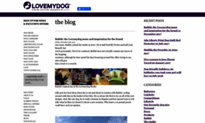 Blog.lovemydog.co.uk thumbnail