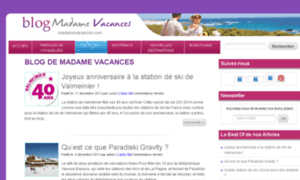 Blog.madamevacances.com thumbnail