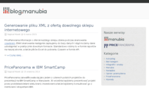 Blog.manubia.pl thumbnail