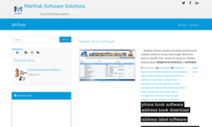 Blog.marthaksoft.com thumbnail