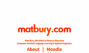Blog.matbury.com thumbnail