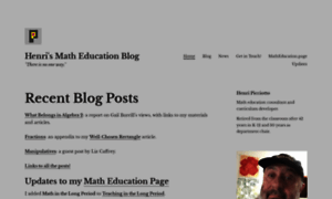 Blog.mathed.page thumbnail