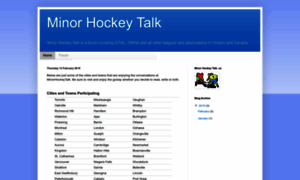 Blog.minorhockeytalk.ca thumbnail
