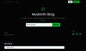 Blog.modrinth.com thumbnail