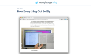 Blog.montylounge.com thumbnail