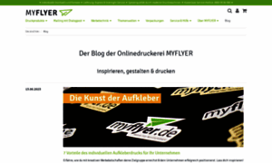 Blog.myflyer.de thumbnail