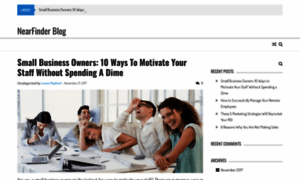 Blog.nearfinder.com thumbnail