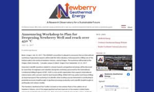 Blog.newberrygeothermal.com thumbnail