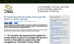 Blog.observatoriodoclima.eco.br thumbnail