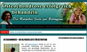 Blog.osteochondrose-erfolgreich-behandeln.de thumbnail