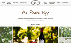 Blog.pontewinery.com thumbnail