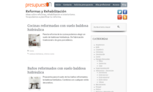 Blog.presupueston.com thumbnail