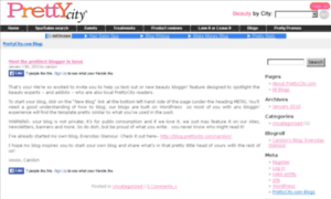 Blog.prettycity.com thumbnail