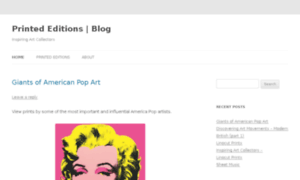 Blog.printed-editions.com thumbnail