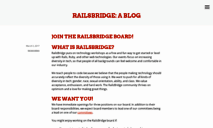 Blog.railsbridge.org thumbnail