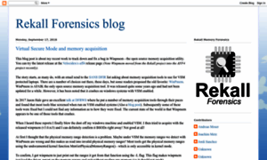 Blog.rekall-forensic.com thumbnail