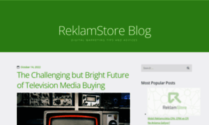 Blog.reklamstore.com thumbnail