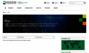 Blog.rogerscorp.com thumbnail