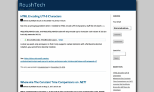 Blog.roushtech.net thumbnail
