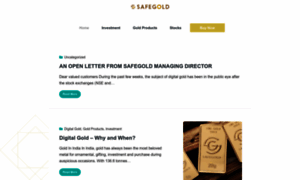 Blog.safegold.com thumbnail