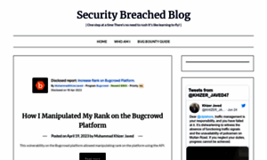 Blog.securitybreached.org thumbnail