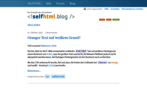 Blog.selfhtml.org thumbnail