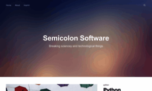 Blog.semicolonsoftware.de thumbnail