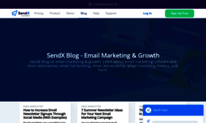 Blog.sendx.io thumbnail