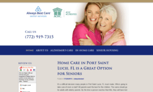 Blog.seniorhomecareportsaintlucie.com thumbnail