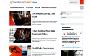 Blog.sheetmusicdirect.us thumbnail