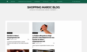 Blog.shoppingmaroc.net thumbnail