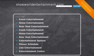 Blog.showworldentertainment.com thumbnail