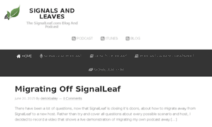 Blog.signalleaf.com thumbnail