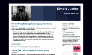 Blog.simplejustice.us thumbnail