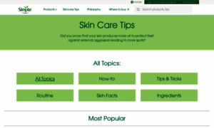 Blog.simpleskincare.com thumbnail