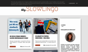 Blog.slowlingo.pl thumbnail