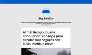 Blog.socialcar.com thumbnail