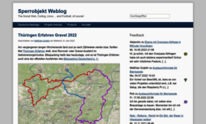 Blog.sperrobjekt.de thumbnail