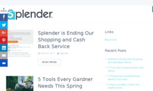 Blog.splender.com thumbnail