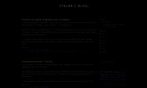 Blog.stalkr.net thumbnail