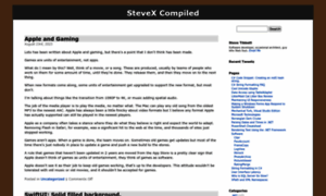 Blog.stevex.net thumbnail