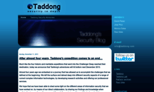 Blog.taddong.com thumbnail