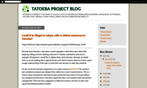 Blog.tatoeba.org thumbnail